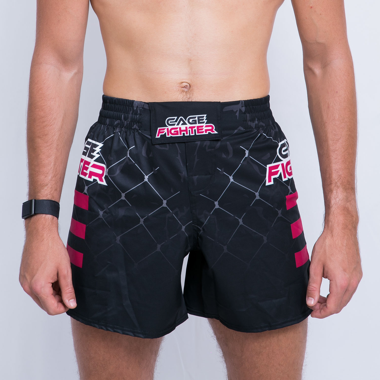 Battle | Cage Fighter - MMA Shorts (Low Cut) Black - Image 2