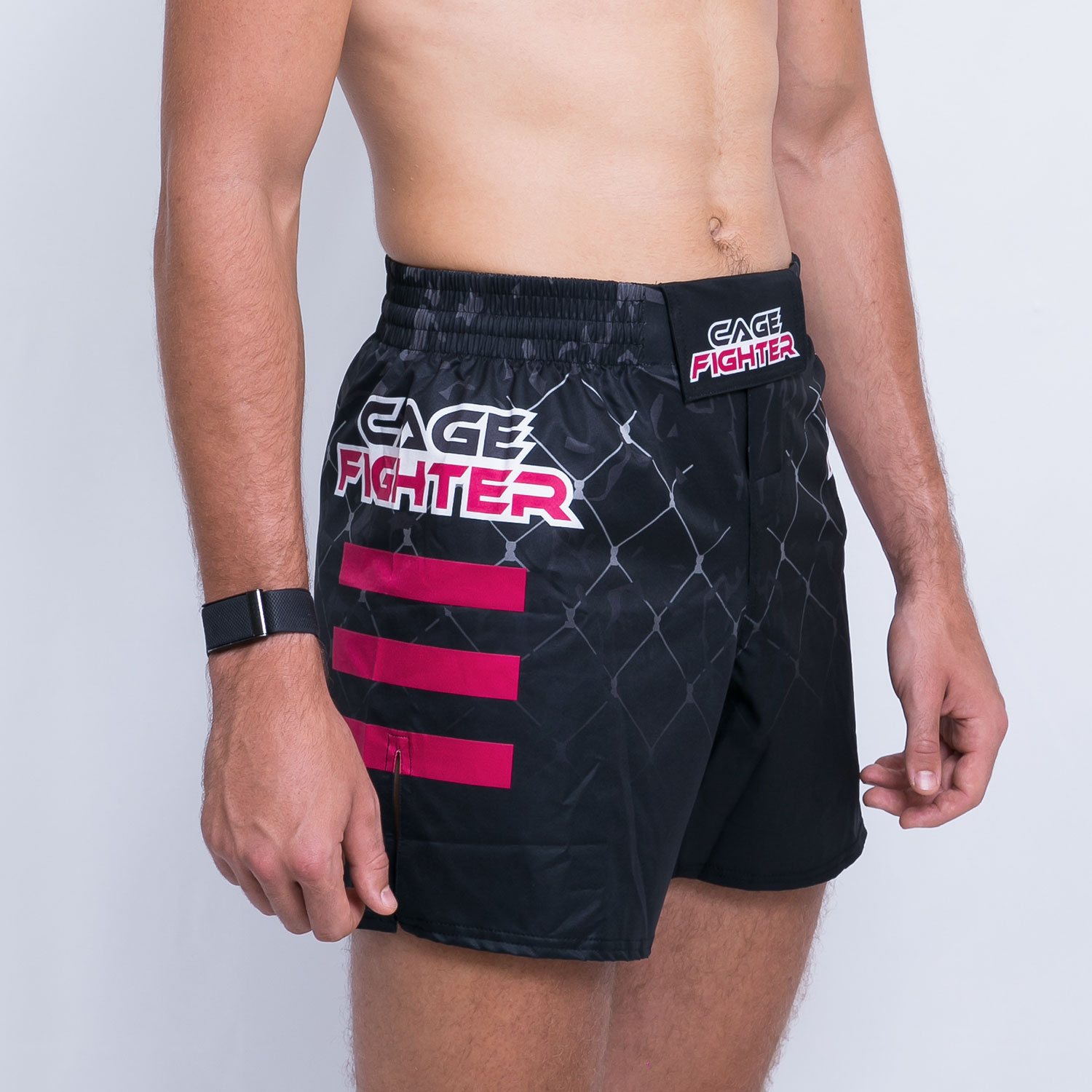Battle | Cage Fighter - MMA Shorts (Low Cut) Black - Image 3