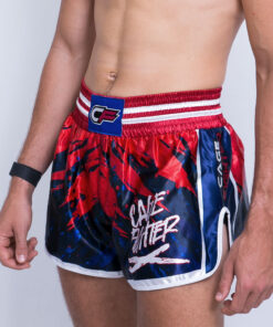 Anger Management | Cage Fighter - Muay Thai Shorts Navy