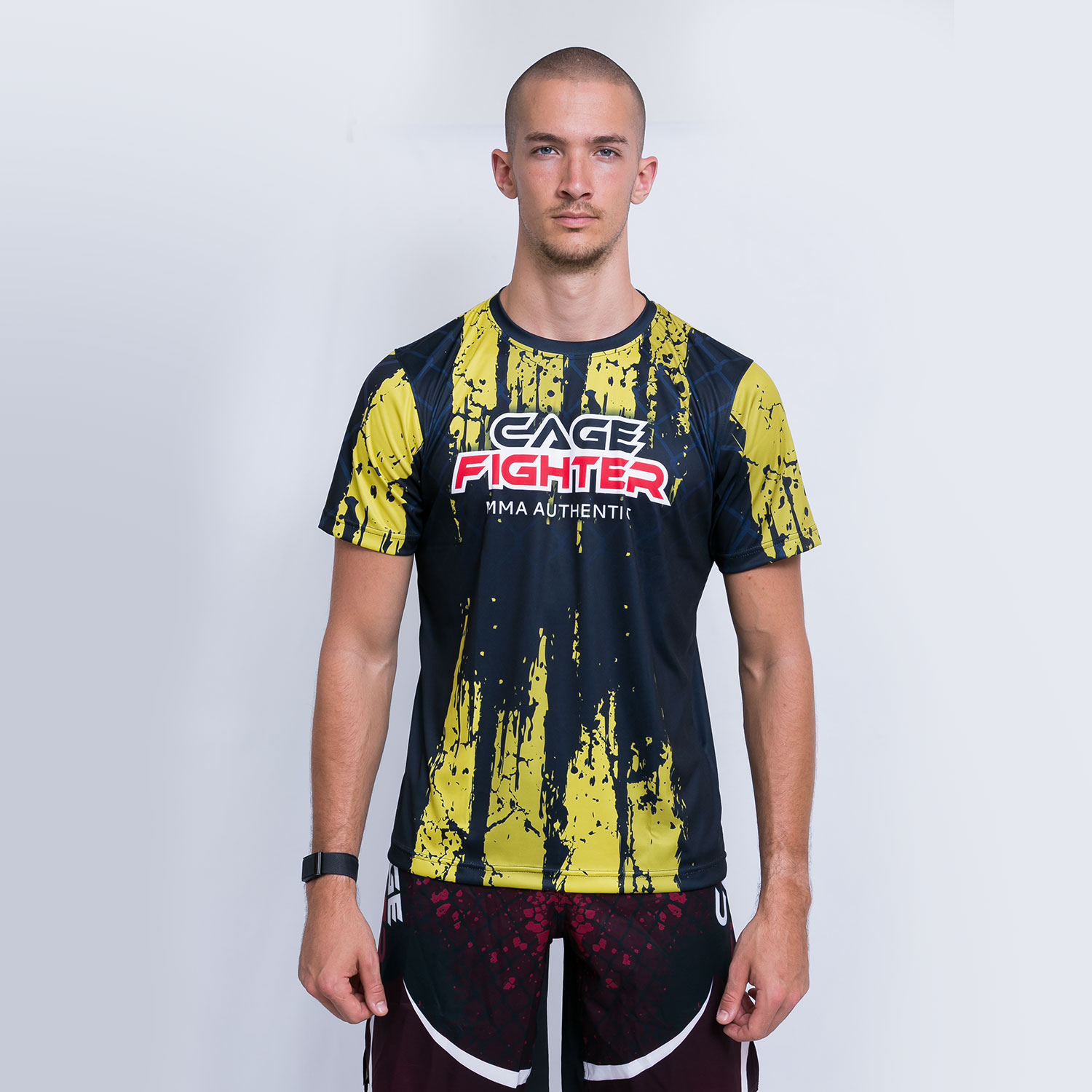 Adrenaline | Cage Fighter T-Shirts Dry Fit - Black