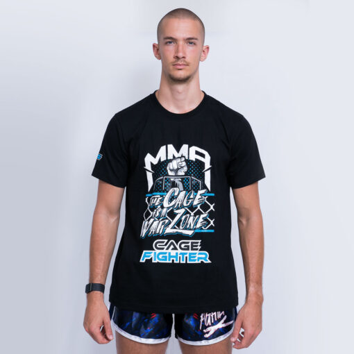 War Zone | Cage Fighter - T-Shirts Black